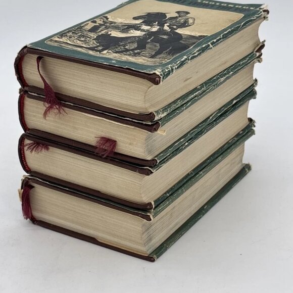 Mikhail Sholokhov And Quiet Flows the Don - Moscow 4 Volume Set - Vintage HC - Picture 2 of 5